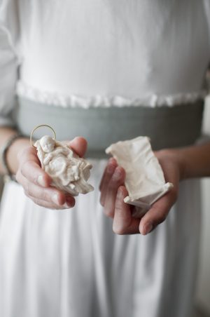 Baby Jesus in the cradle